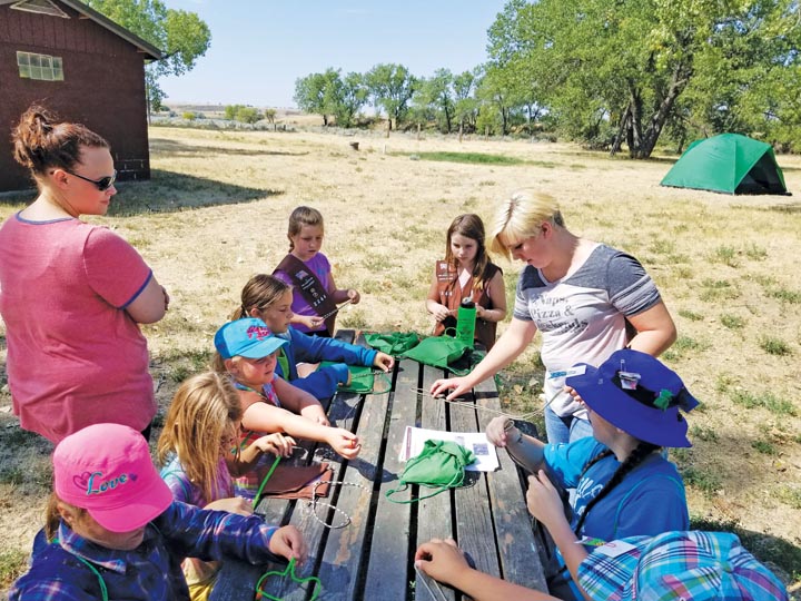 Girl Scouts Learn Camping Skills - The Glasgow Courier