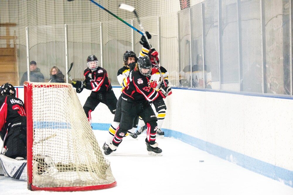 HS Ice Dawgs Drop Two, Show Improvement - The Glasgow Courier